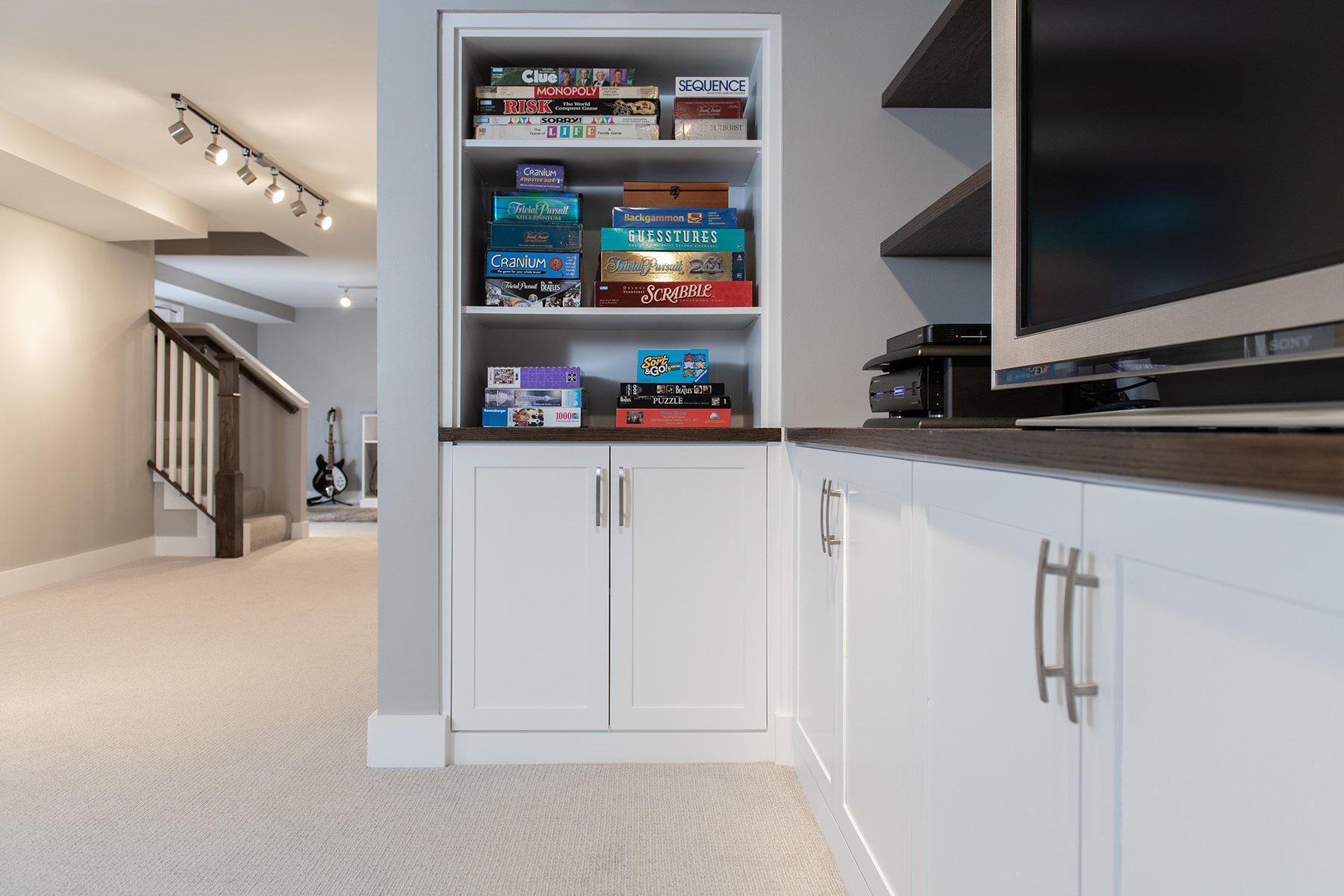 Basement Remodel in Third Lake Village