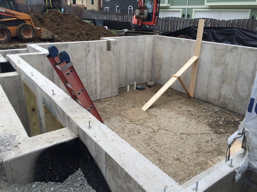 Foundation backfill, damproofing, drain tile