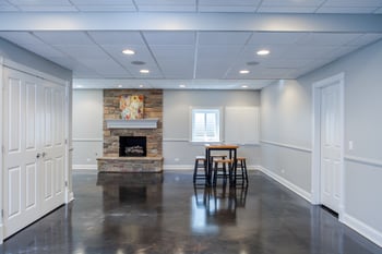 Basement remodeling process