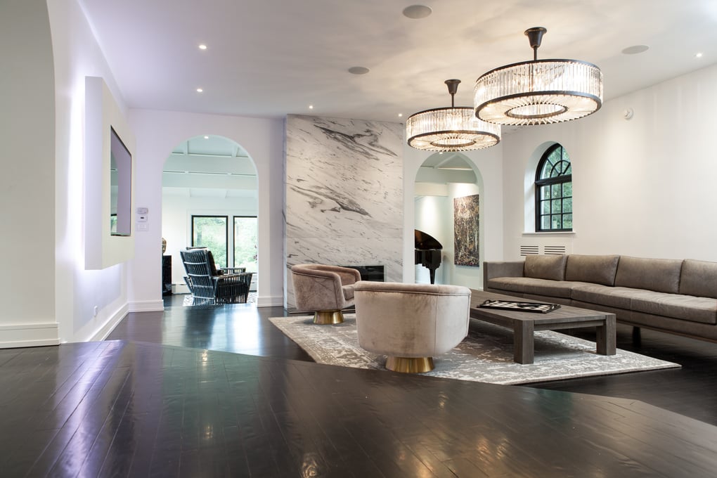 Gorgeous living room space