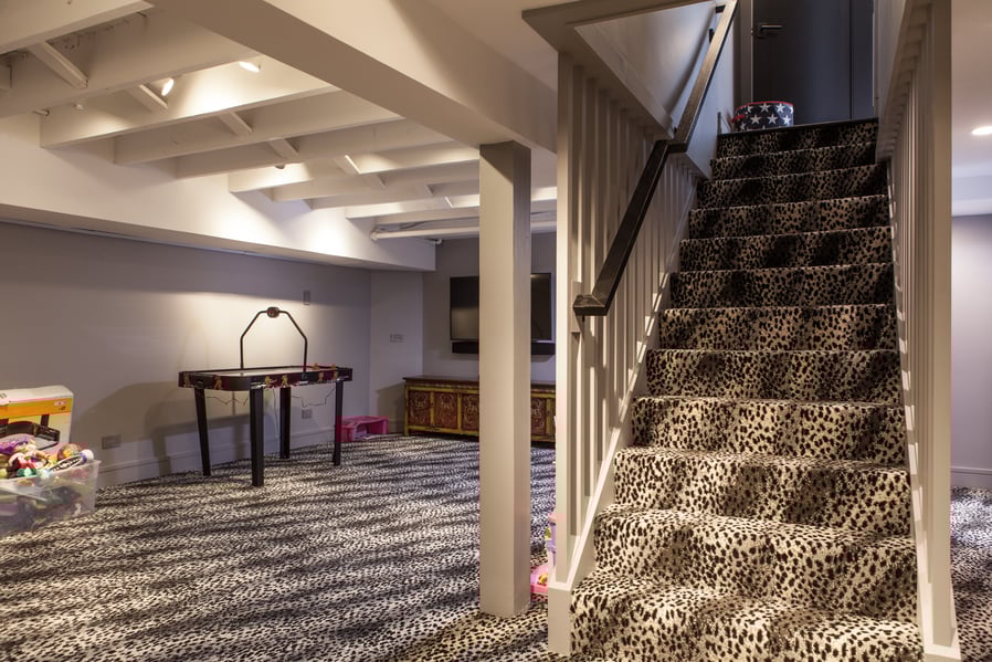 Fully renovated basement space