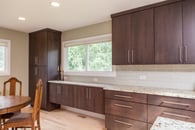Gorgeous countertops and amazing backsplash