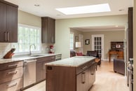 Open concept kitchen remodel