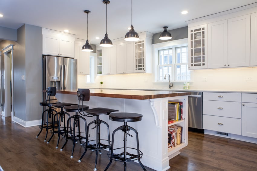 Kitchen Island Layout Idea - Libertyville Kitchen